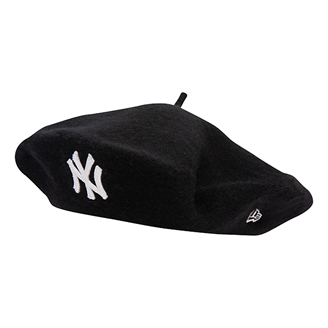 New Era WMNS Wool Beret New York Yankees - Black